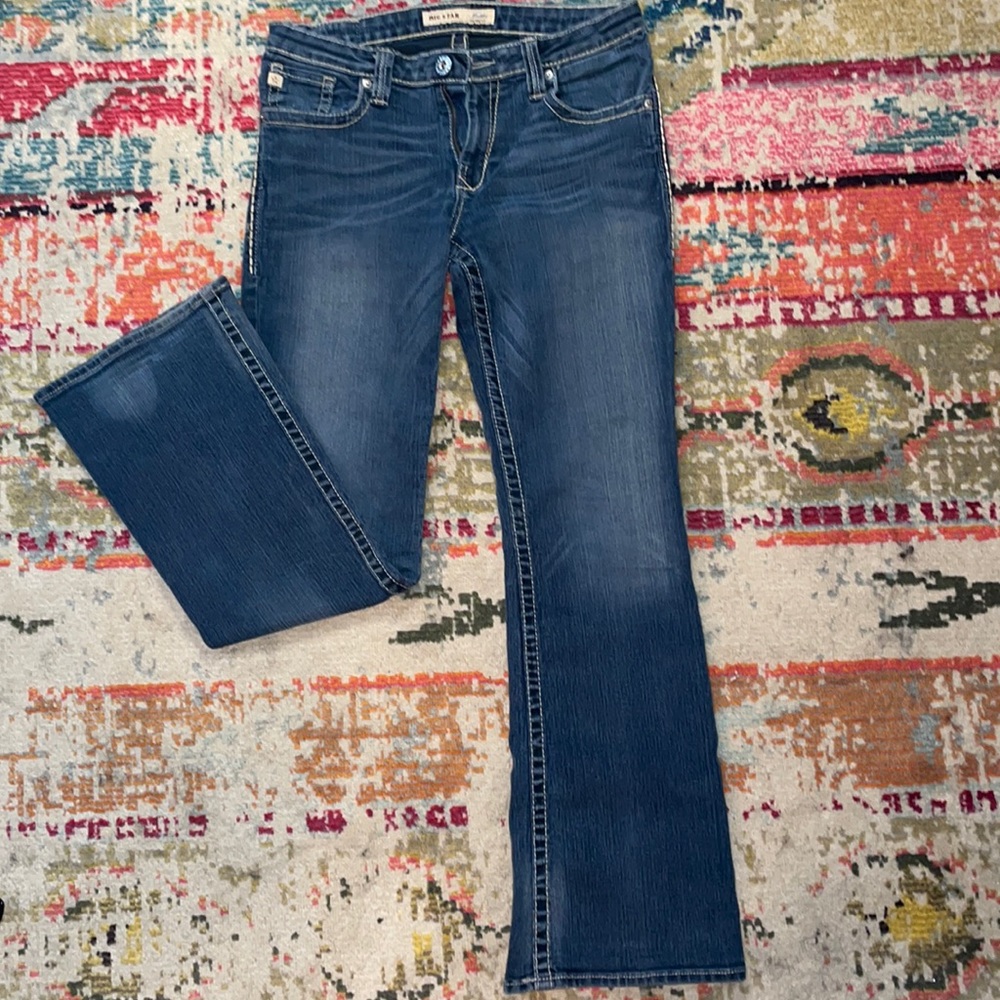 Big star Maddie mid rise fit 30 R jeans